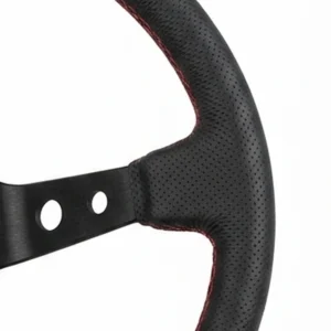 Defender Leather Deep Dish Leather Steering Wheel