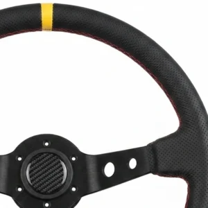 Defender Leather Deep Dish Steering Wheel